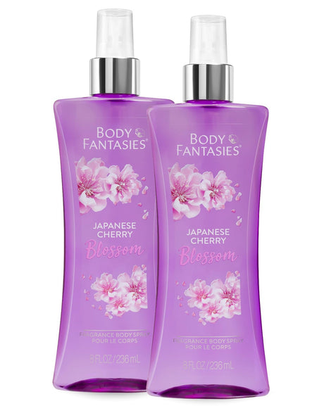 Body Fantasies Body Spray Japanese Cherry Blossom (8 oz, 2 Pack)