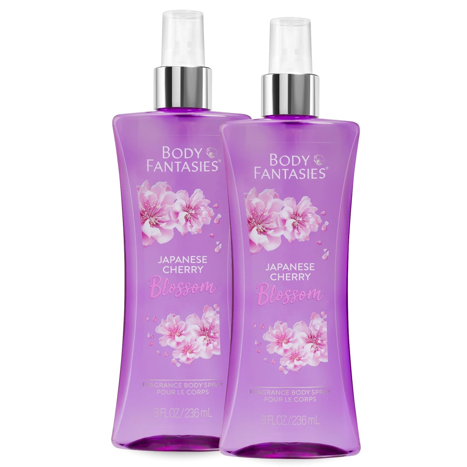 Body Fantasies Body Spray Japanese Cherry Blossom (8 oz, 2 Pack)