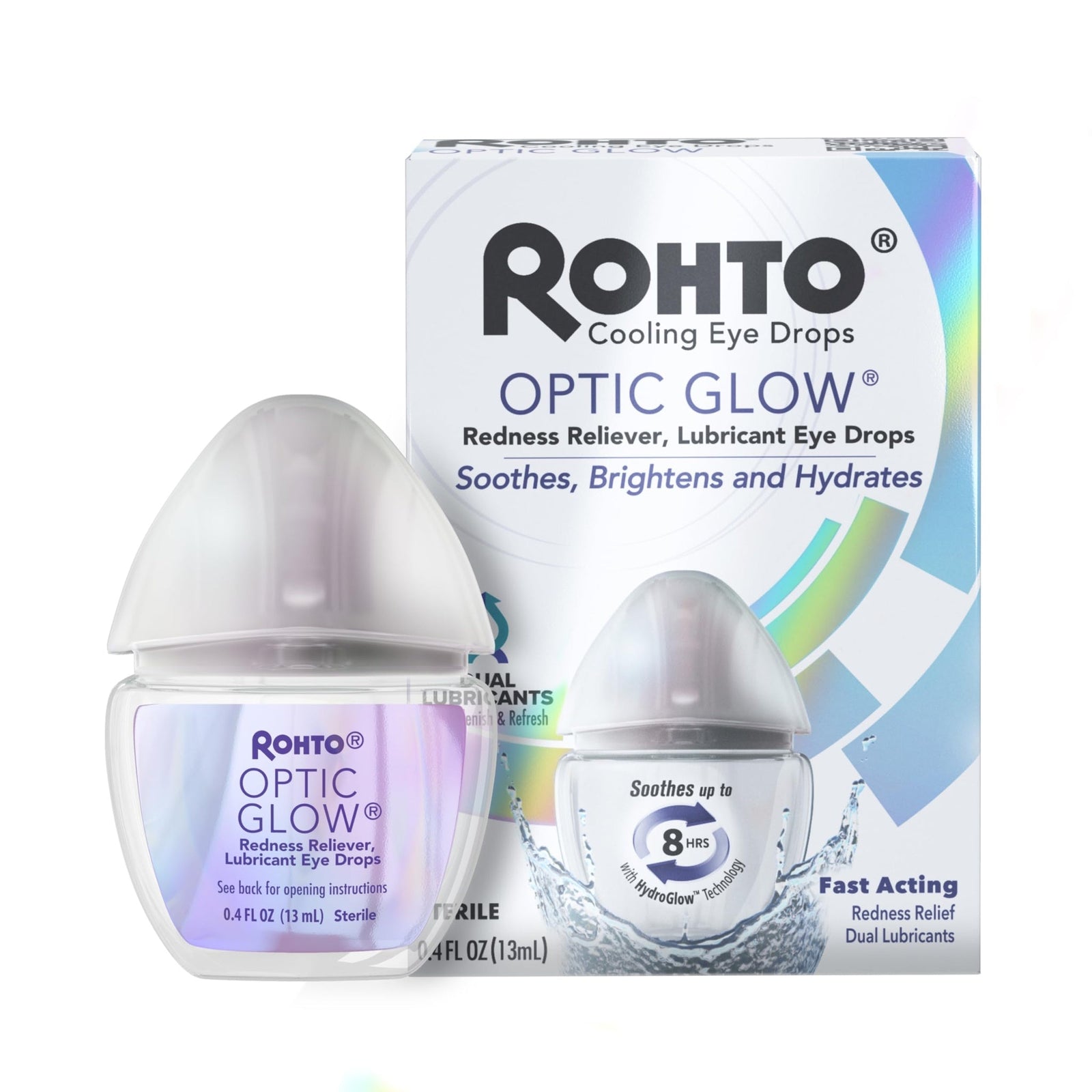 Rohto Optic Glow Eye Drops (0.4 oz)