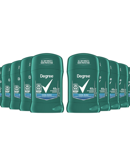 Degree Men Antiperspirant Cool Rush (1.7 oz, 12 Pack)