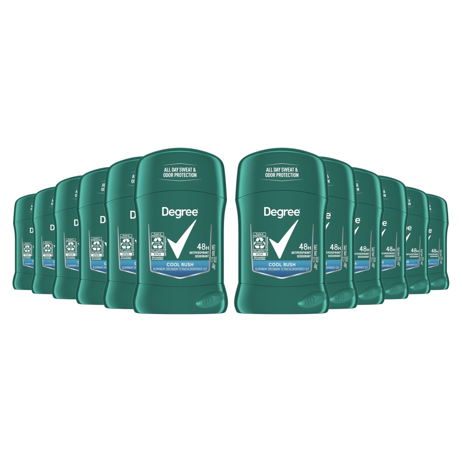 Degree Men Antiperspirant Cool Rush (1.7 oz, 12 Pack)