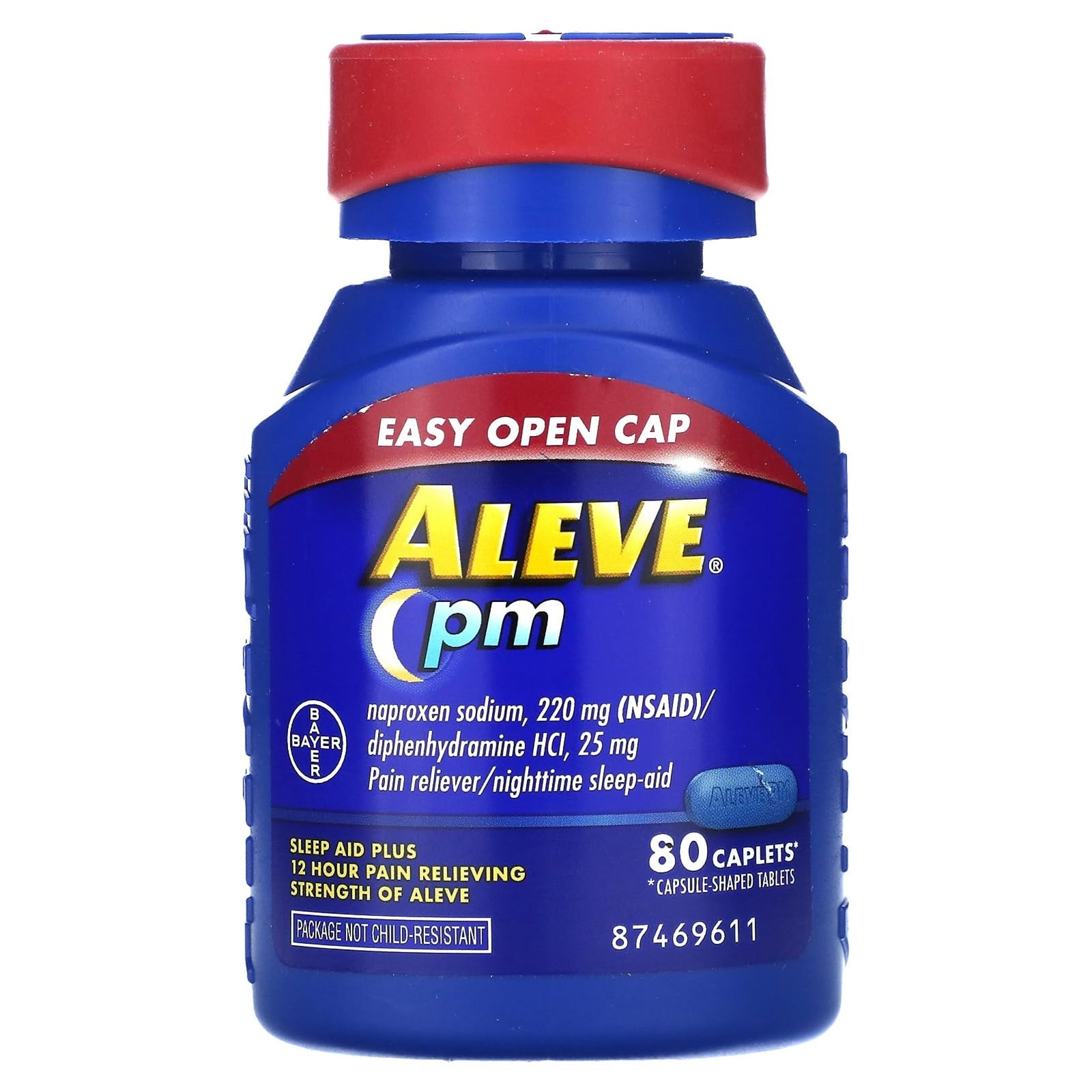 Aleve PM Caplets (80 Count)