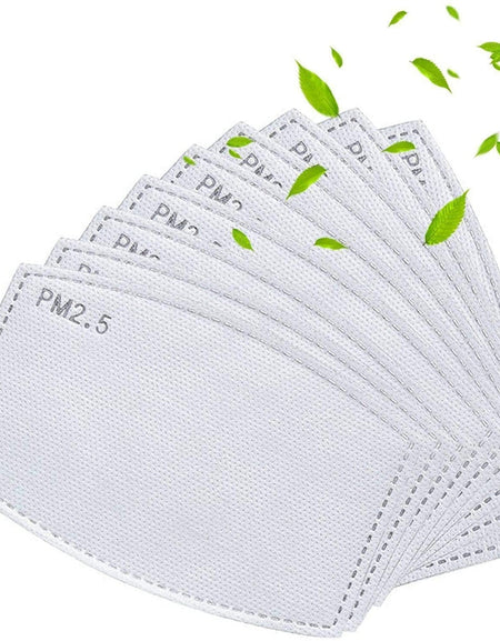 PM2.5 Mask Filters with Carbon (100 ct)