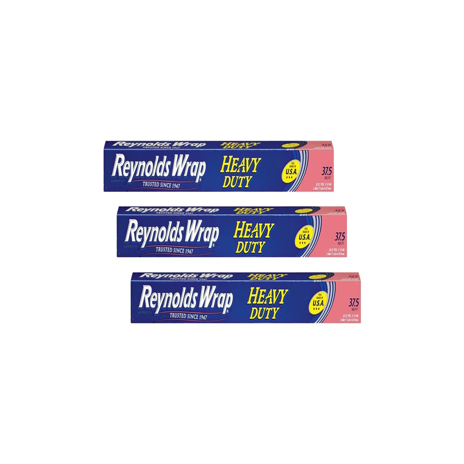 Reynolds Heavy Duty Foil (457mm x 7.62m, 3-pack)