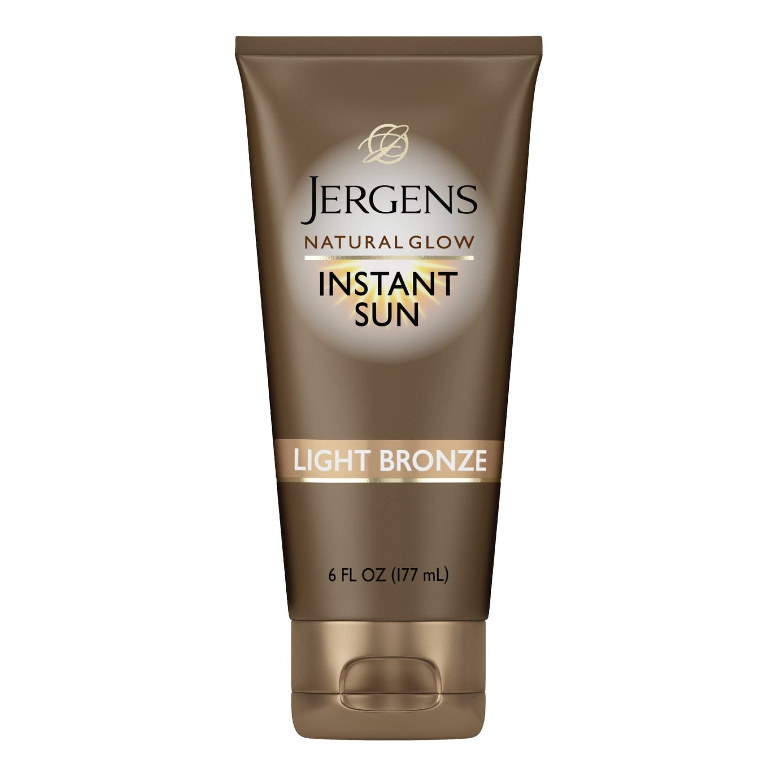 Jergens Natural Glow Instant Sun Tanning Moisturizer Light Bronze (6 oz)