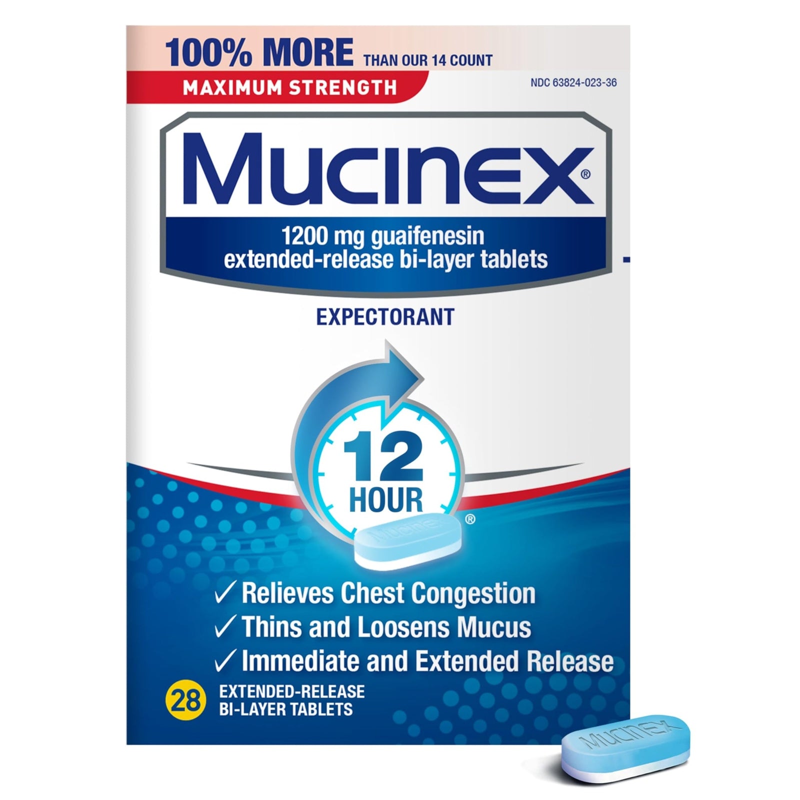 Mucinex Tablets (28 Count)