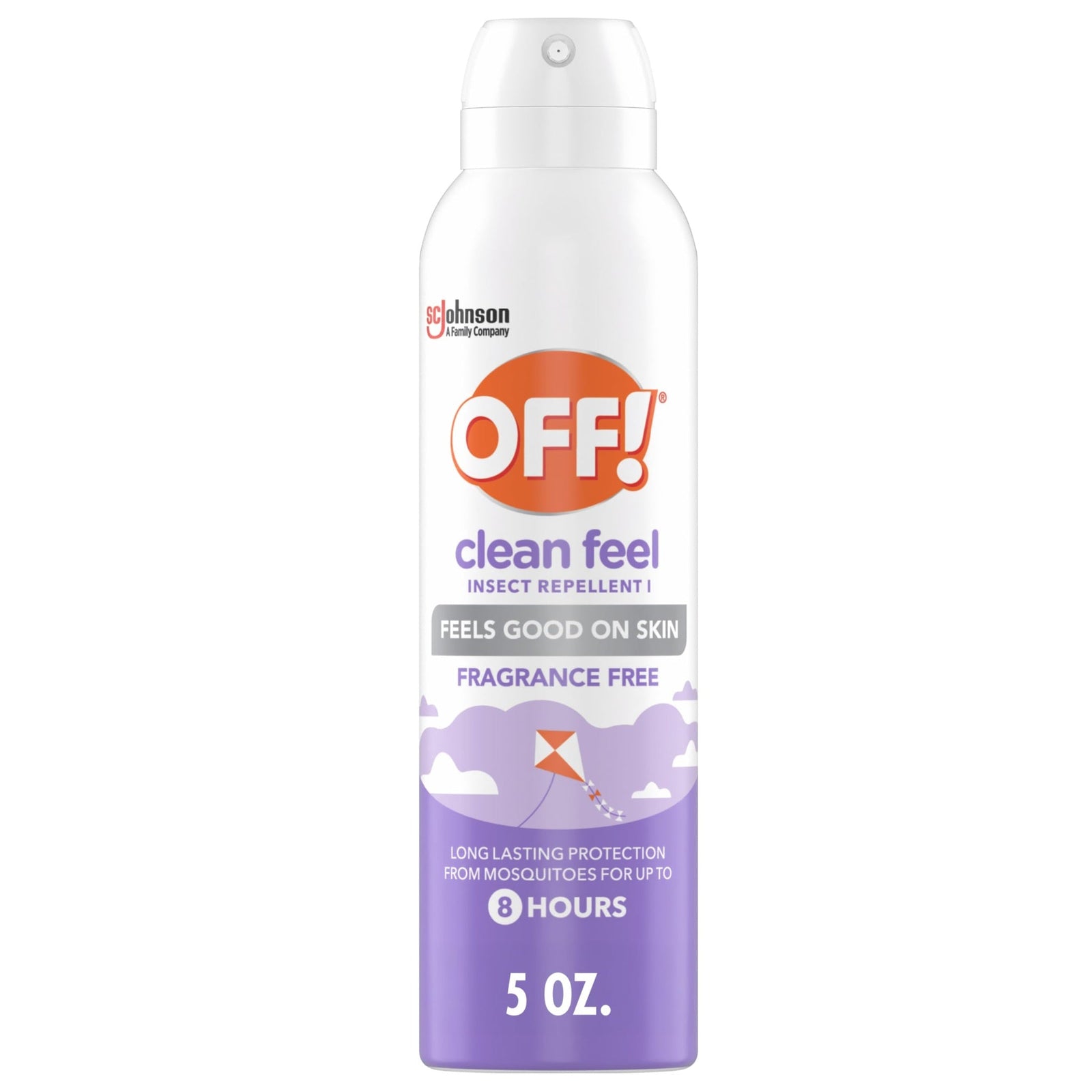 OFF! Clean Feel Insect Repellent Aerosol (5 oz)