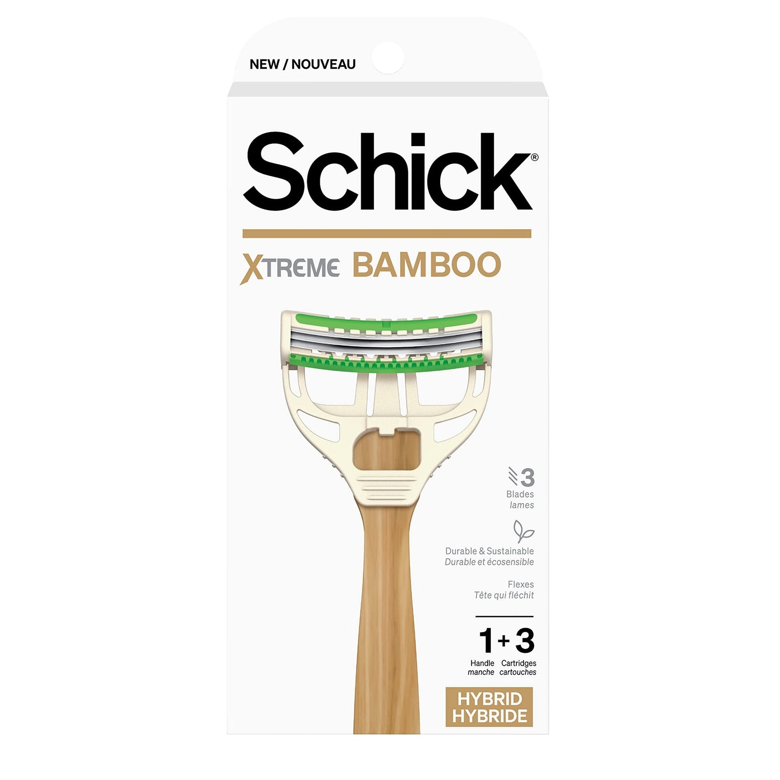 Schick Xtreme Bamboo Razor Disposable