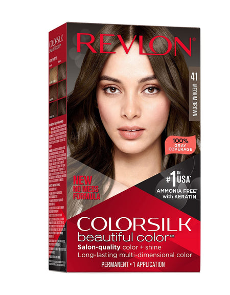 Revlon Colorsilk Hair Color Medium Brown (1 Pack)