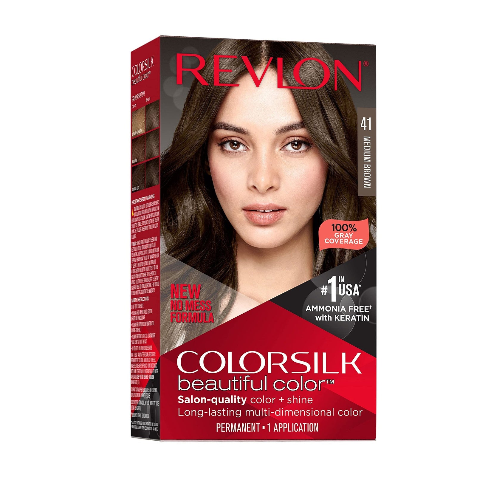 Revlon Colorsilk Hair Color Medium Brown (1 Pack)