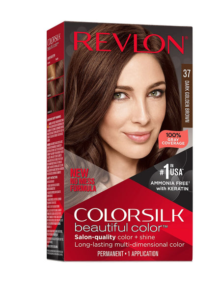 Revlon Colorsilk Hair Color Dark Golden Brown (1 Pack)