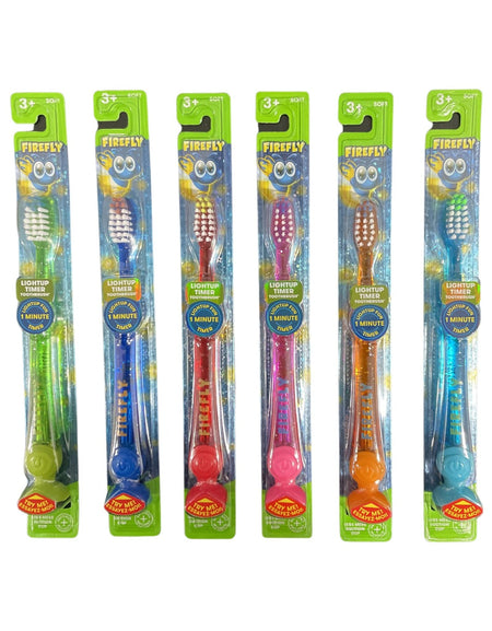 Firefly Kids Timer Toothbrush (12 Count)