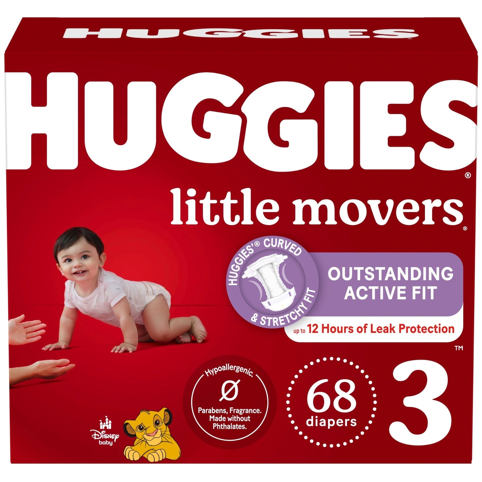 Huggies Diapers Size 3 (68 Count)