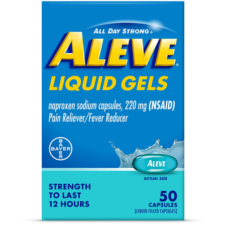 Aleve Liquid Gels (50 Count)