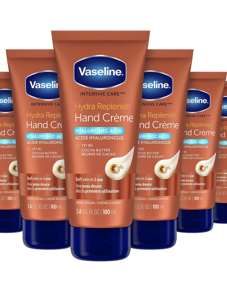Vaseline Hydra Replenish Hand Cream (3.4 oz, 6 Pack)