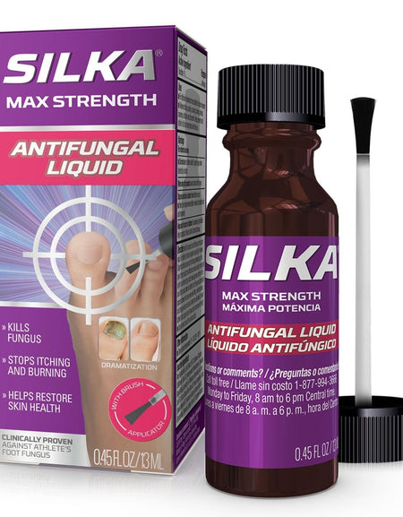 Silka Antifungal Liquid with Brush (0.45 oz)