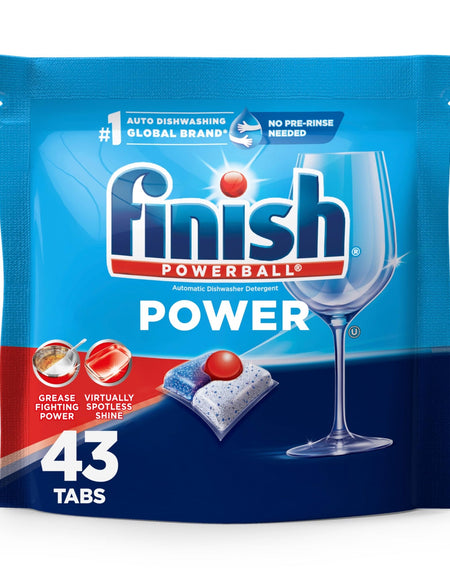 Finish Power Dishwasher Pods (43 ct)