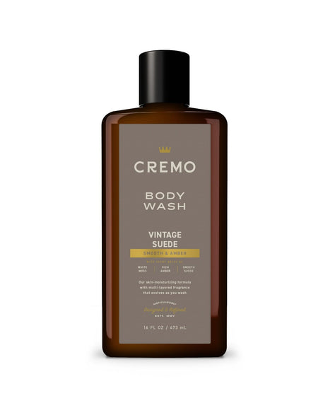 Cremo Body Wash Vintage Suede (16 oz)