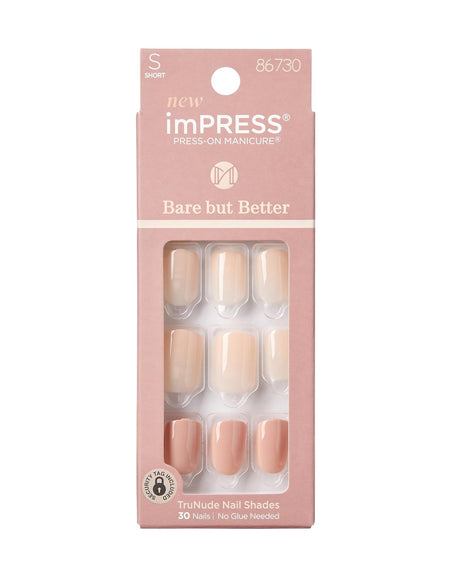 Kiss Impress Press-On Nails "Simple Pleasure" (30 ct)