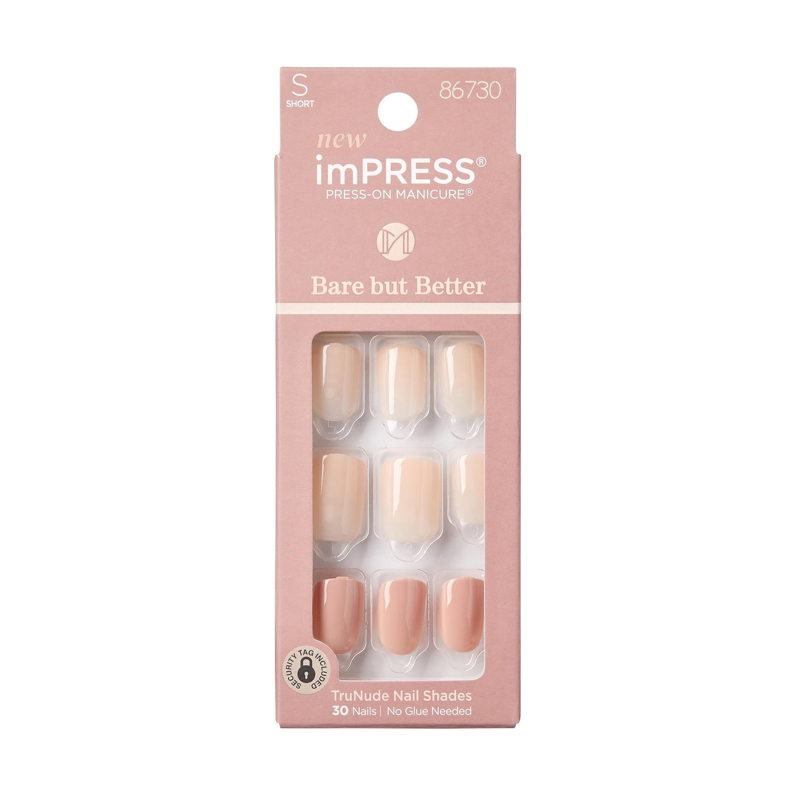 Kiss Impress Press-On Nails "Simple Pleasure" (30 ct)