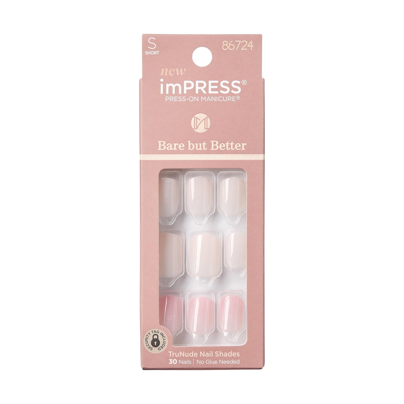 Kiss Impress Press-On Nails "Effortless Finish" (30 ct)