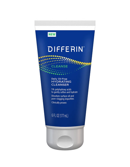 Differin Oil-Free Hydrating Face Wash (6 oz)