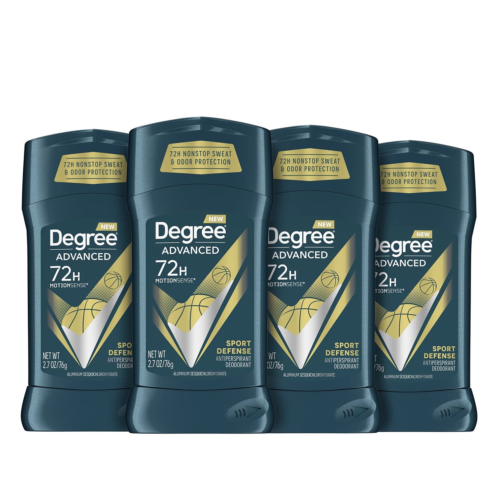Degree Men Antiperspirant Sport Defense (2.7 oz, 4-pack)