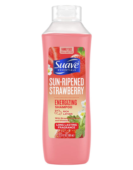 Suave Essentials Energizing Shampoo Strawberry (22.5 oz)