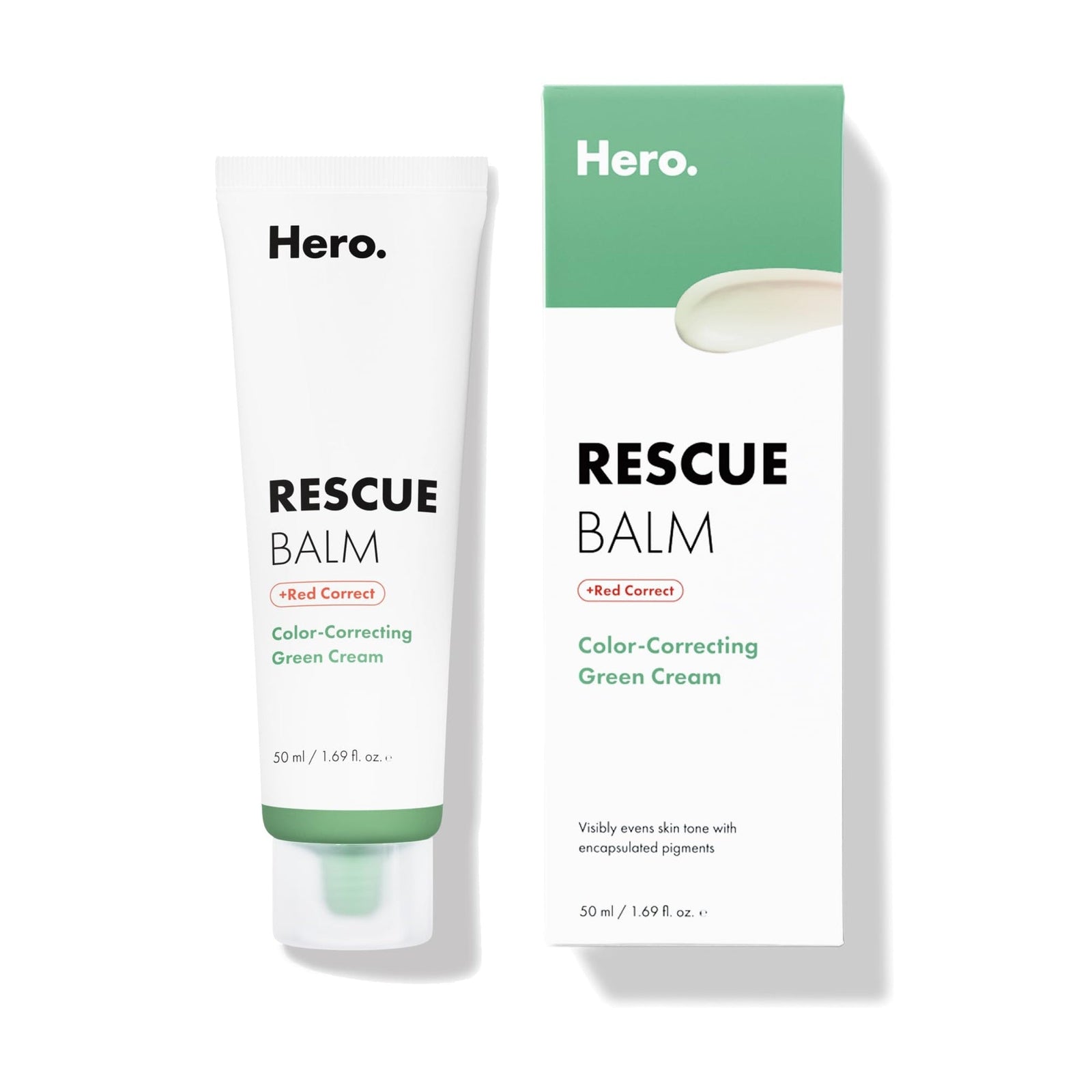 Hero Cosmetics Rescue Balm + Red Correct (1.69 oz)