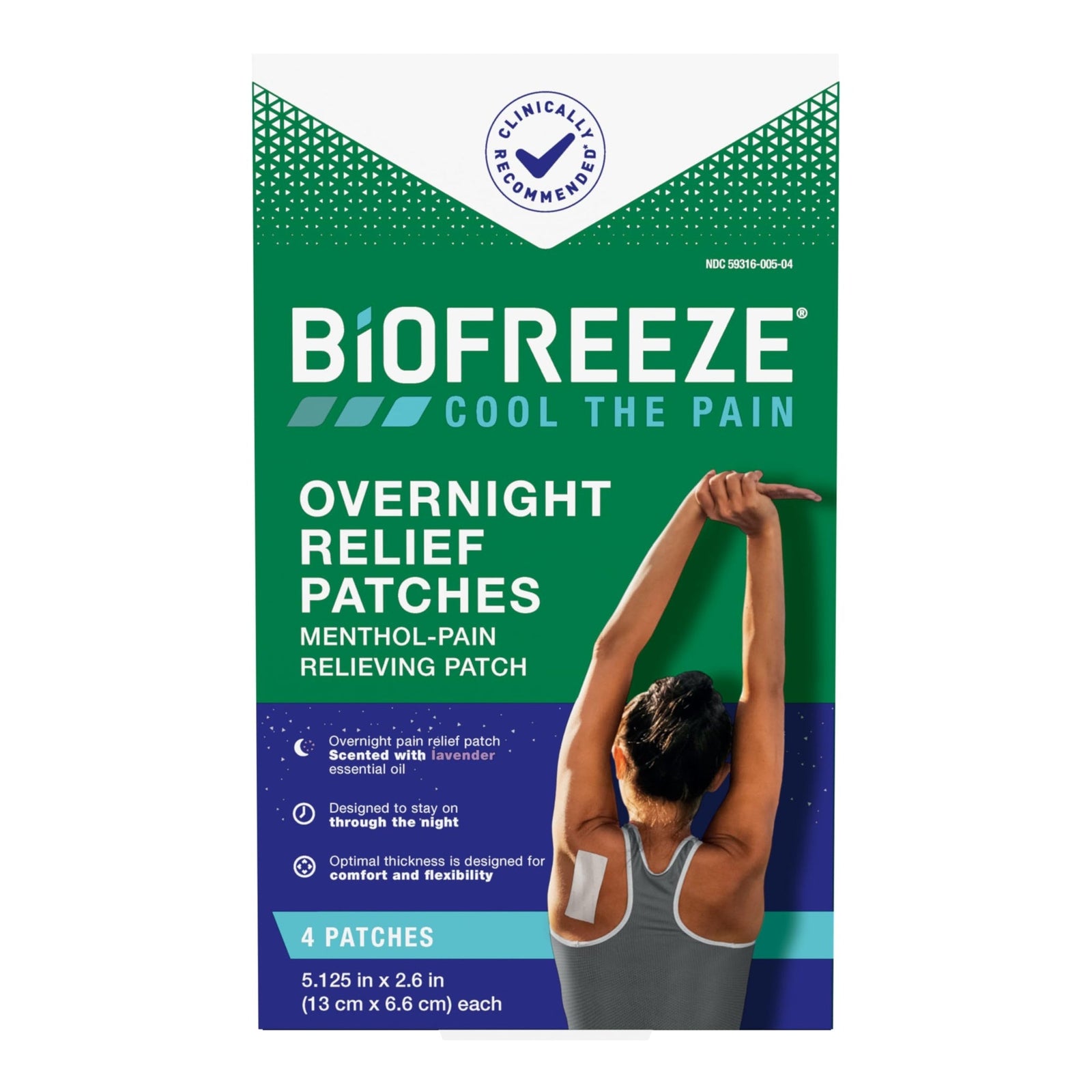 Biofreeze Pain Relief Patches (4 ct)