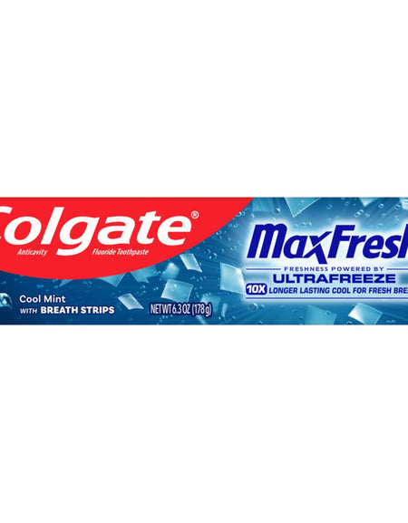 Colgate MaxFresh Cool Mint Toothpaste (6.3 oz)