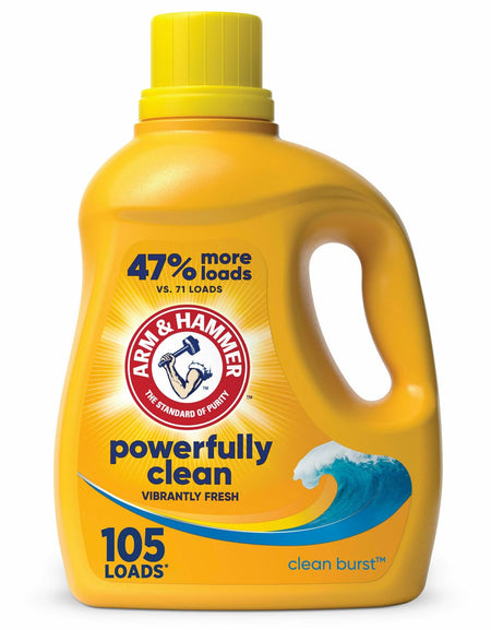 ARM & HAMMER Clean Burst Laundry Detergent (105 oz)