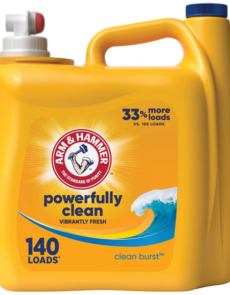 ARM & HAMMER Clean Burst Laundry Detergent (140 oz)