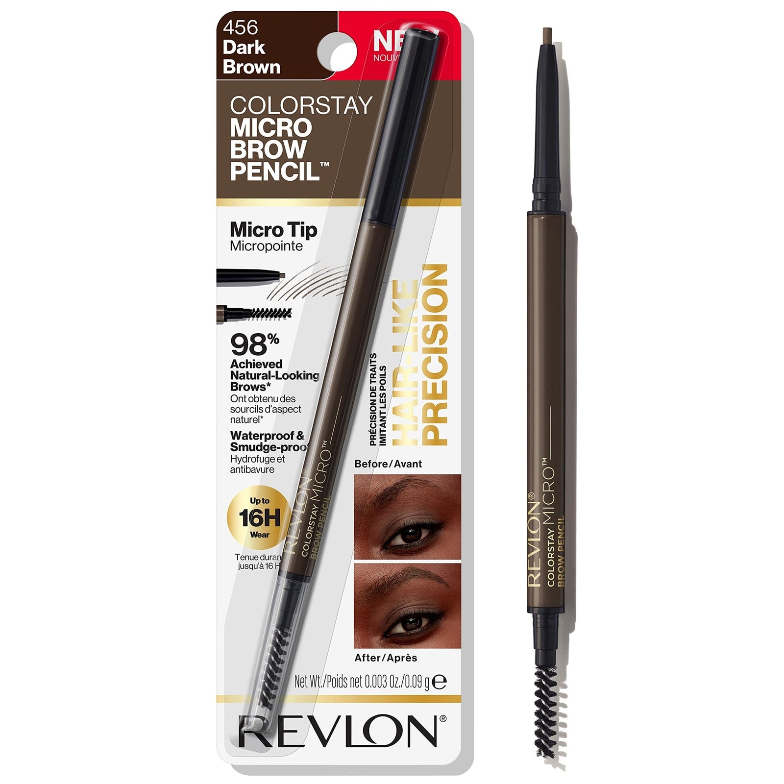 Revlon ColorStay Eyebrow Pencil Dark Brown (0.003 oz)