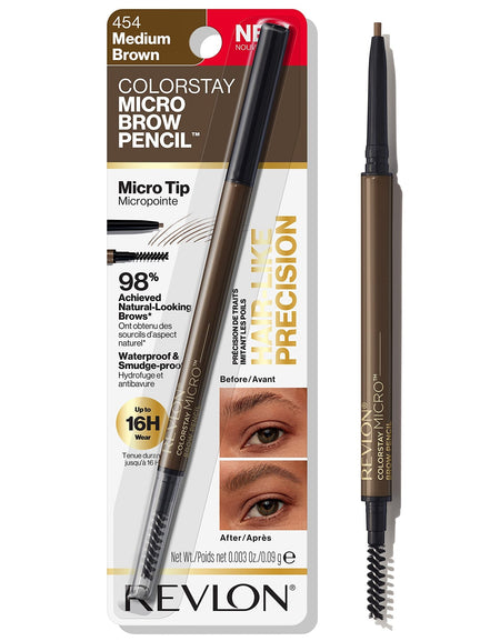 Revlon ColorStay Eyebrow Pencil Medium Brown (0.003 oz)