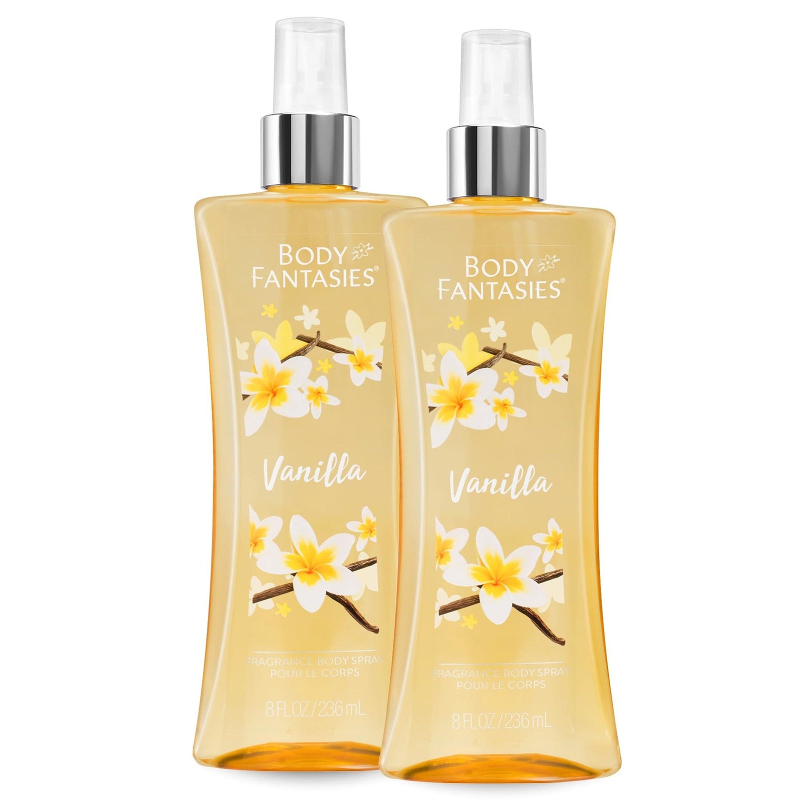 Body Fantasies Body Spray Vanilla (8 oz, 2 Pack)