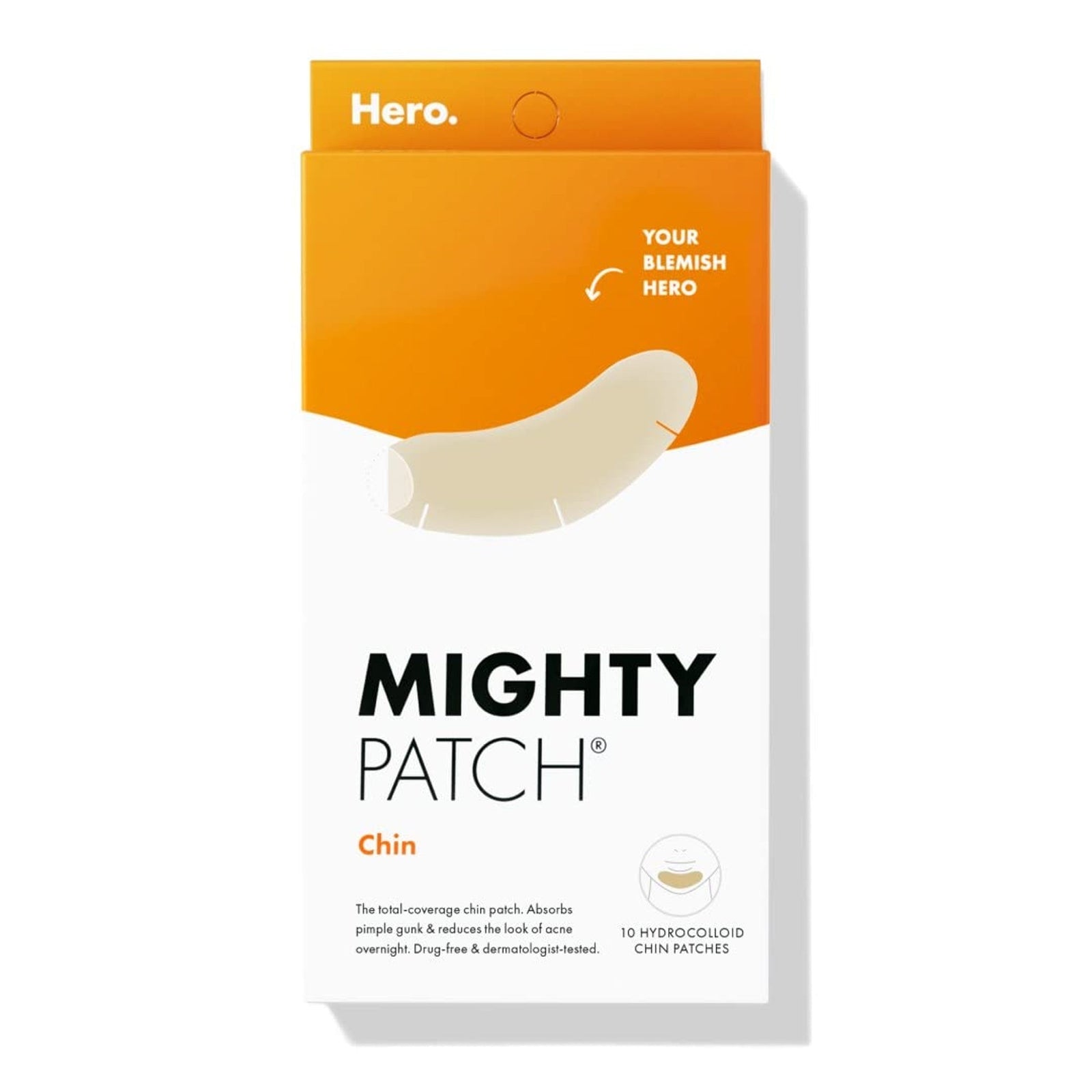 Hero Mighty Patch Chin Patch (10 Count)