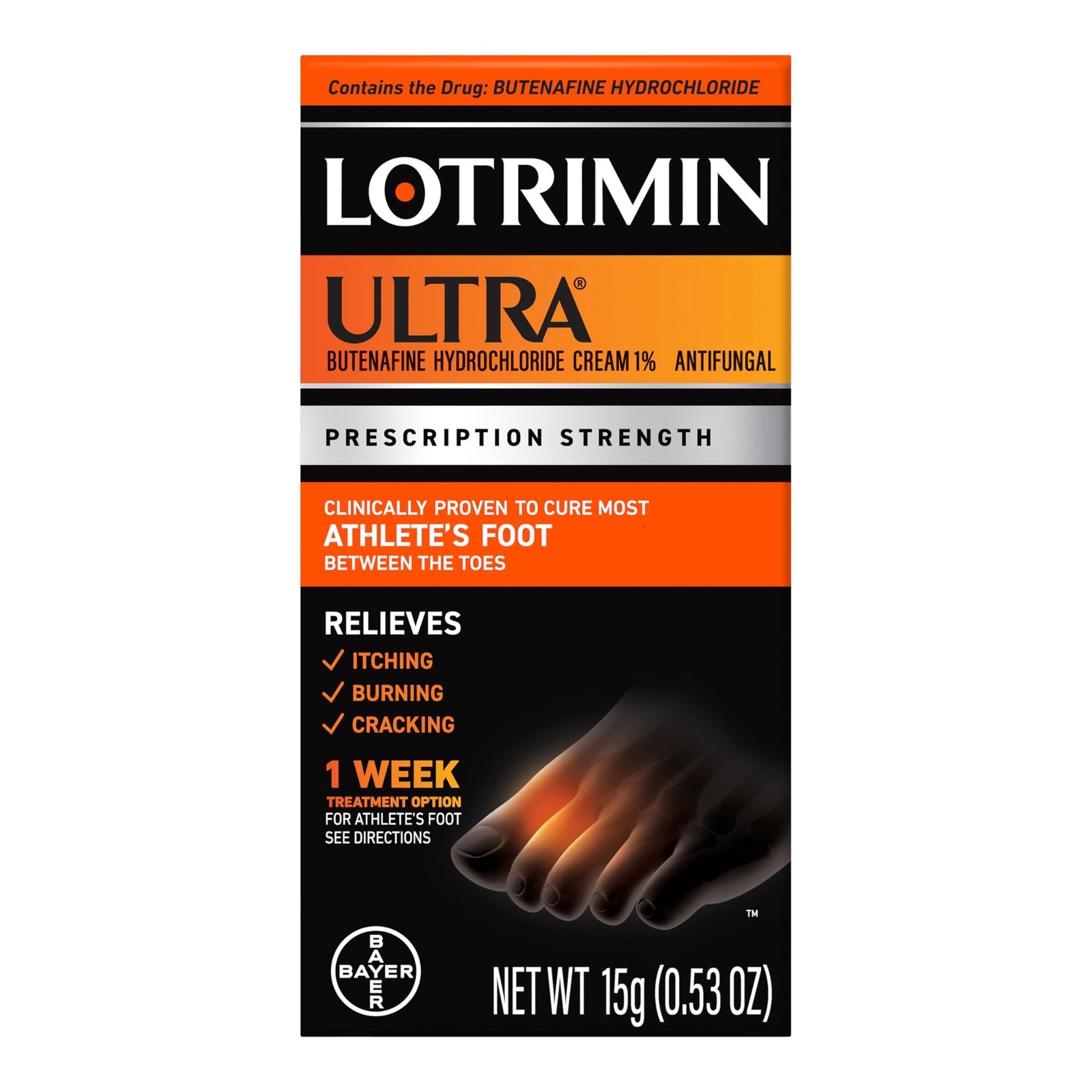 Lotrimin Ultra Athlete's Foot Cream (15 g)
