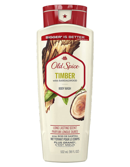 Old Spice Body Wash Timber (18 oz)