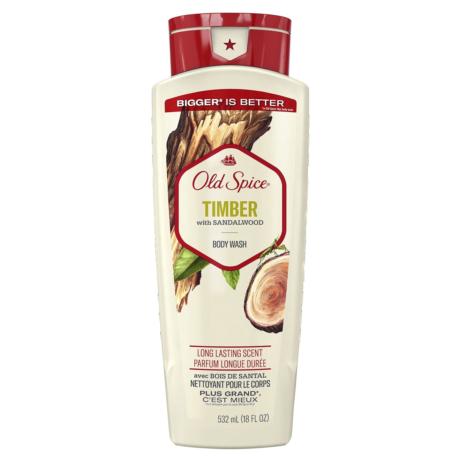 Old Spice Body Wash Timber (18 oz)