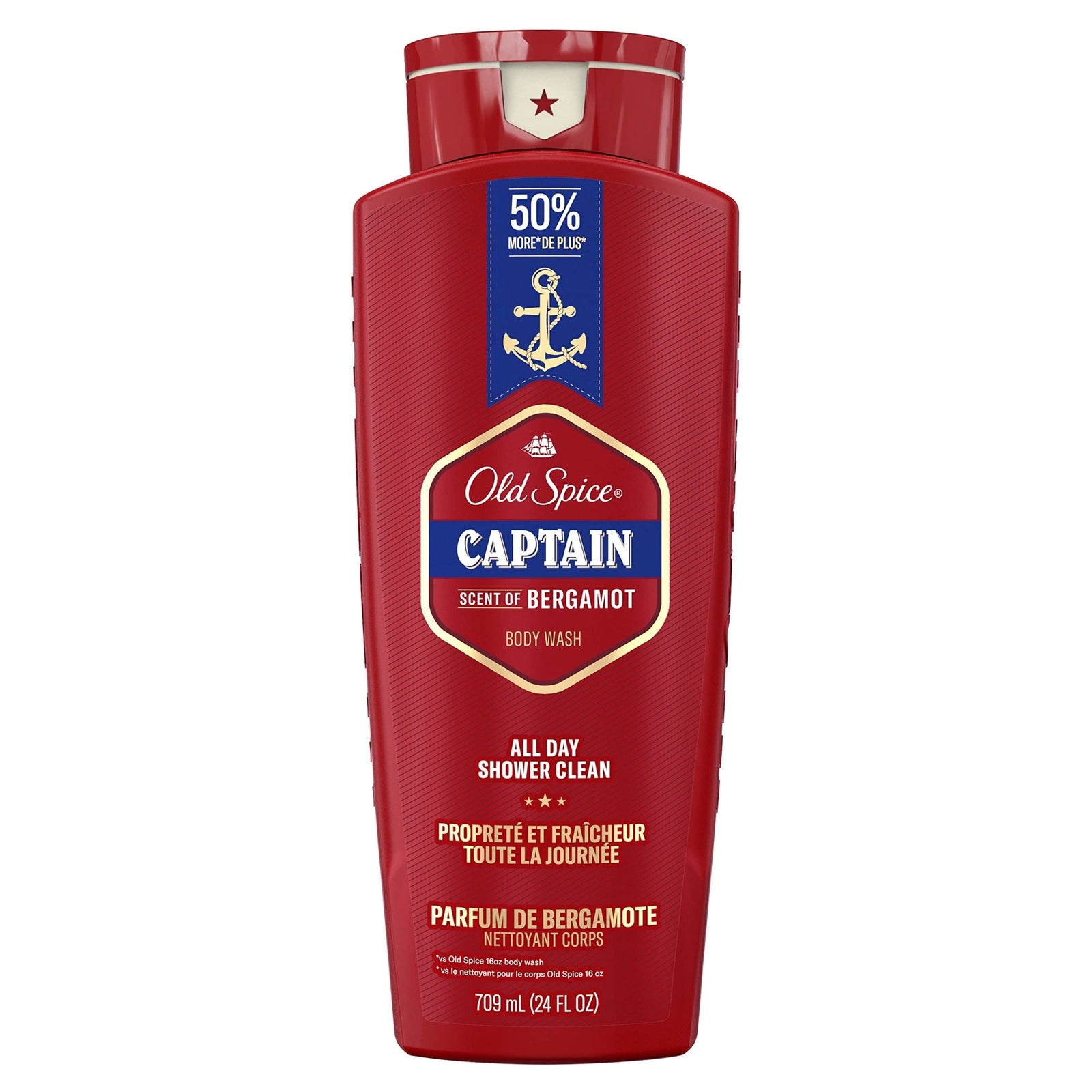 Old Spice Body Wash Captain (24 oz)