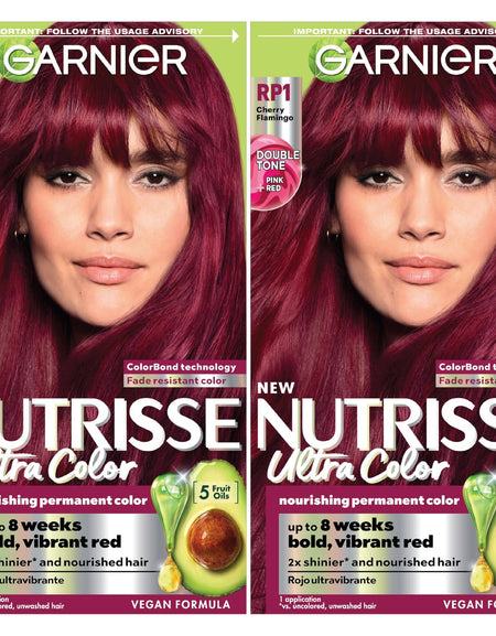 Garnier Nutrisse Hair Color RP1 Cherry Flamingo (2 ct)