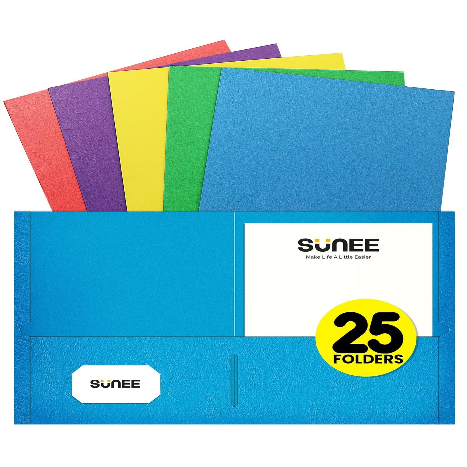 SUNEE Pocket Folders (25 ct)