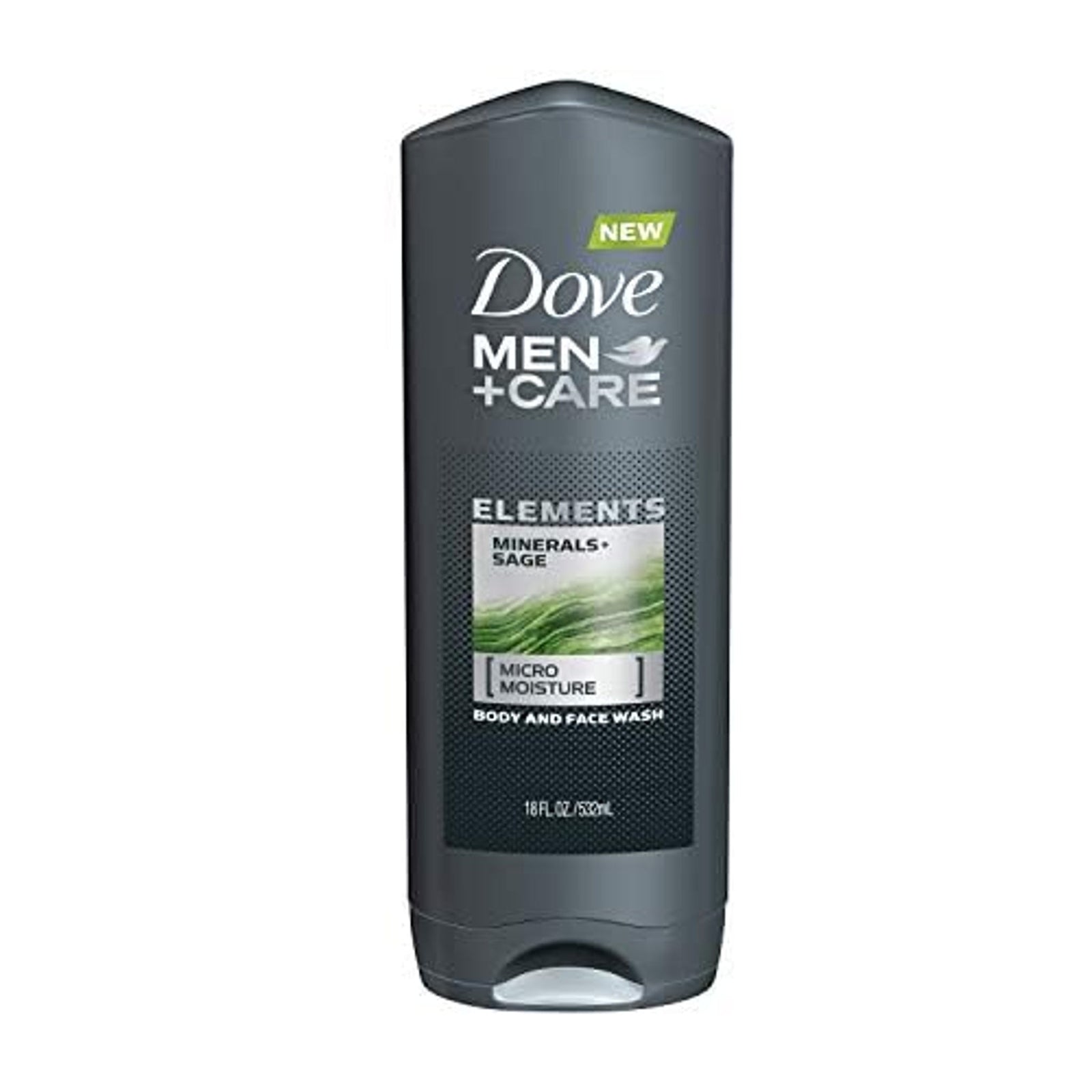 Dove Men+Care Body Wash Mineral + Sage (18 oz, 4-pack)