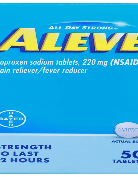 Aleve Pain Reliever Tablets (50 ct)