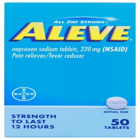 Aleve Pain Reliever Tablets (50 ct)