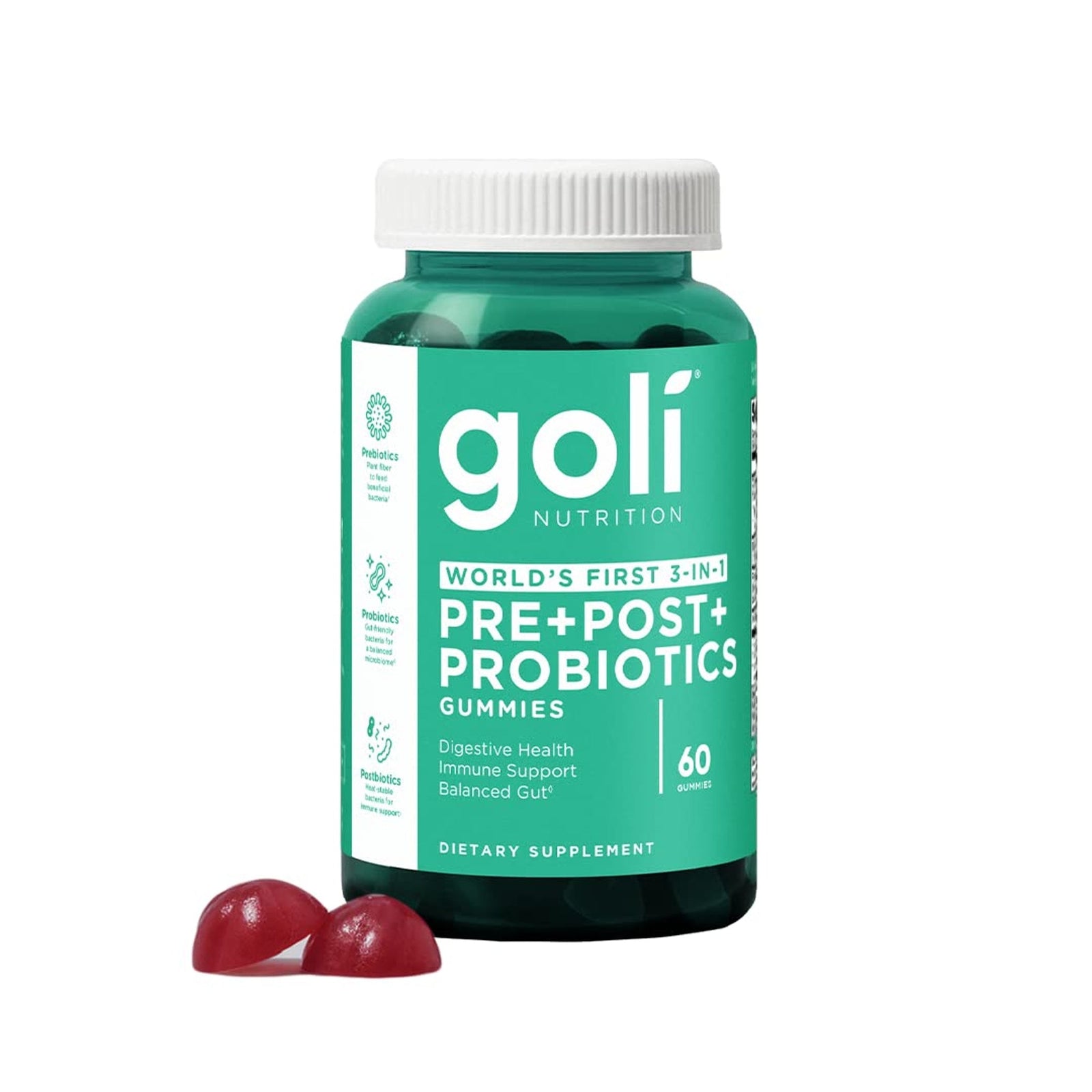 Goli Pre+Post+Probiotics Gummies (60 ct)