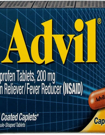 Advil Pain Reliever Tablets (200 mg, 50 Count, 6 Pack)