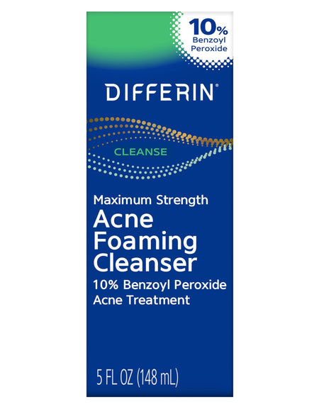 Differin Acne Face Wash Benzoyl Peroxide (5 oz)