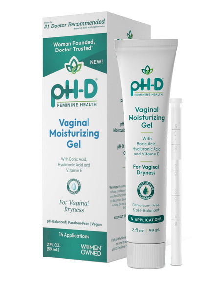 pH-D Boric Acid Vaginal Gel (14 Applications)